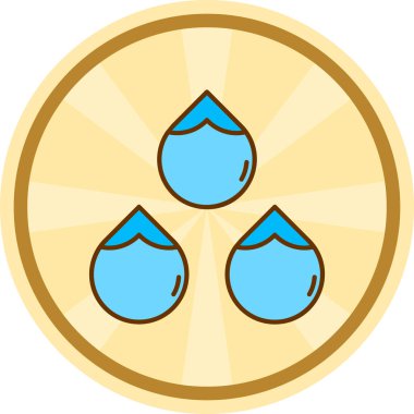 Ölü su gününün arkaplanının vektör çizimi.