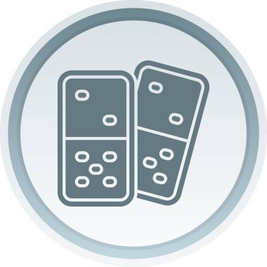 zar vektör simgesi modern illüstrasyon