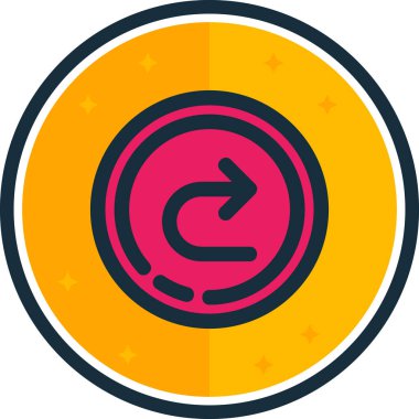 seo modern simgesinin vektör illüstrasyonu