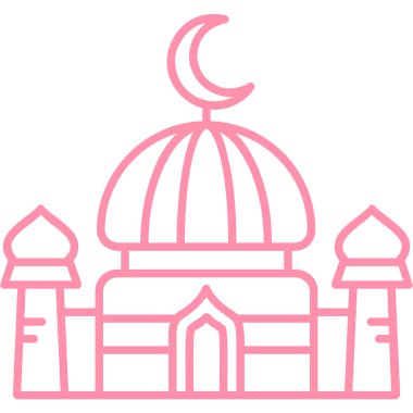 ramadan kareem simge vektör illüstrasyonu