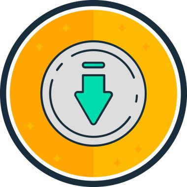 seo modern simgesinin vektör illüstrasyonu