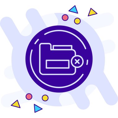 Beyaz arkaplanda renk çizgisi pil simgesi izole edildi. Şimşek sembolü. Kademeli rastgele dinamik şekiller. Vektör İllüstrasyonu