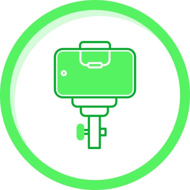 Kamera. Web simgesi basit illüstrasyon