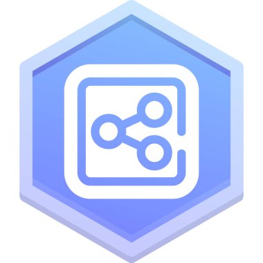 seo modern simgesinin vektör illüstrasyonu