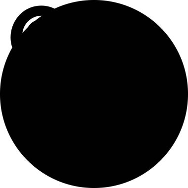 Beyaz arkaplanda siyah vektör silueti izole edildi.