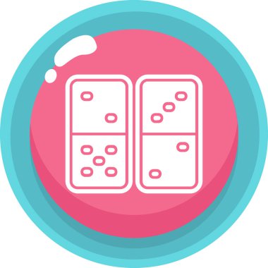 Casino chips vektör simgesi