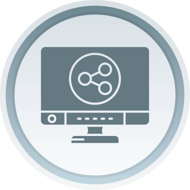 seo modern simgesinin vektör illüstrasyonu