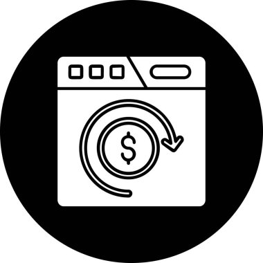 seo modern simgesinin vektör illüstrasyonu