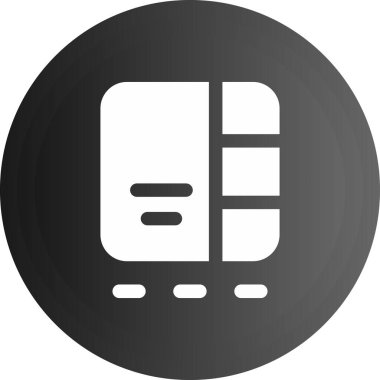 dizin vektör simgesi. Basit resimleme