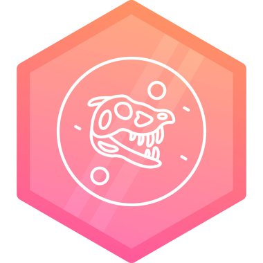 Kaplumbağa çizgi simgesi beyaz arkaplanda izole edildi. Renkli taslak konsepti. Vektör.