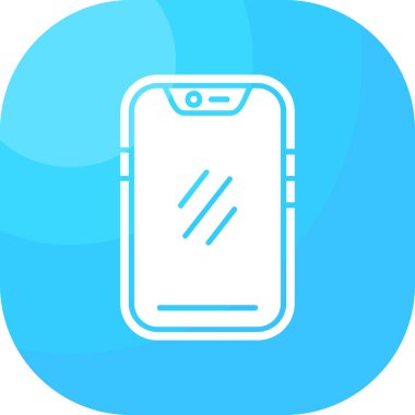 akıllı telefon simgesi vektör illüstrasyonu