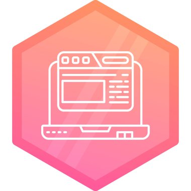 renk web simgesi, vektör illüstrasyonu