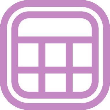 Cep telefonu simgesi, vektör illüstrasyonu