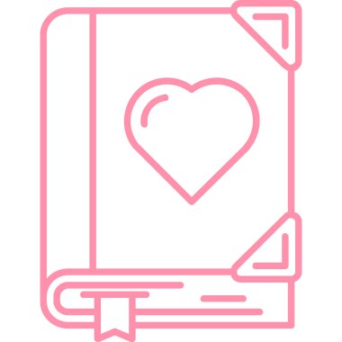 ekran ikonu vektör illüstrasyonlu kalp