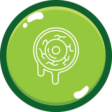 Gıda simgesinin vektör illüstrasyonu