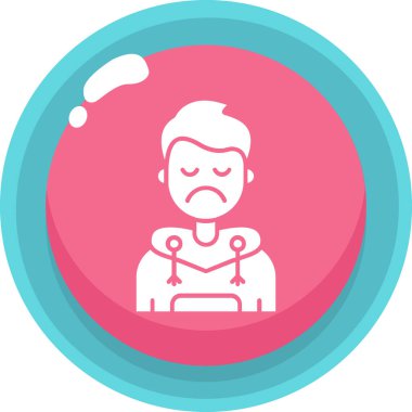 bebek ikonu vektör illüstrasyonu