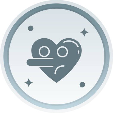 Aşk simgesi vektör illüstrasyonu