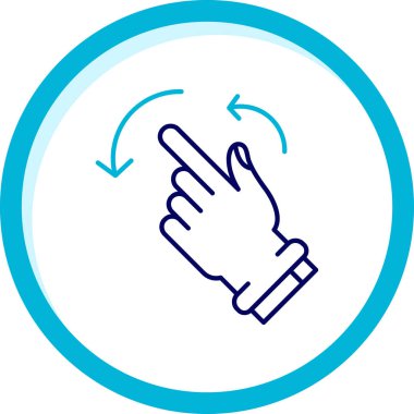 el imleç simgesi vektör illüstrasyonu