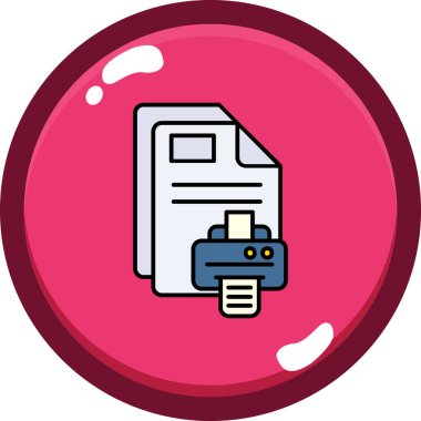 dosya dizini simgesi, vektör illüstrasyonu