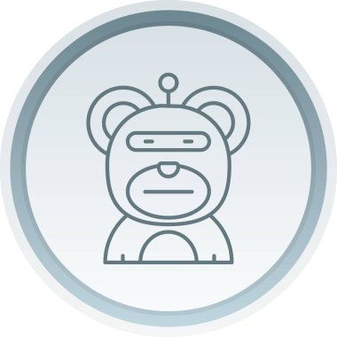 Modern simgenin vektör illüstrasyonu