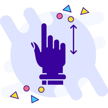 parmak jest simgesi - özet biçimi