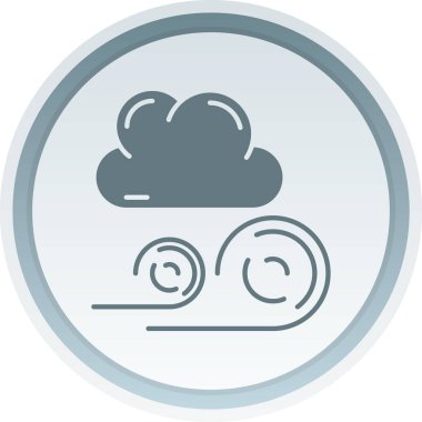 Bulut hesaplama simgesi vektör illüstrasyonu