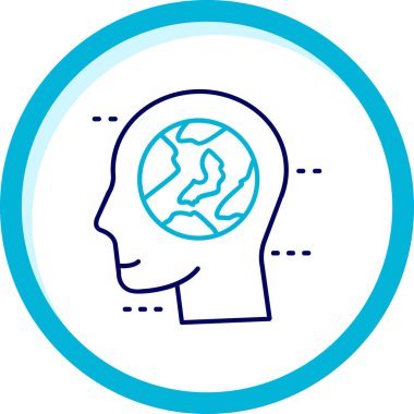 toprak simgesi vektör illüstrasyonu