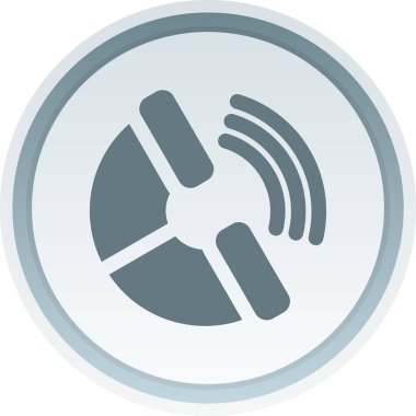 Mavi arkaplanın vektör illüstrasyonu