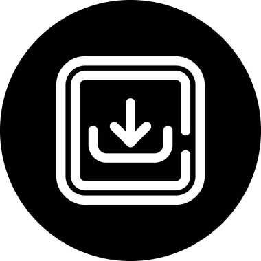 Modern simgenin vektör illüstrasyonu