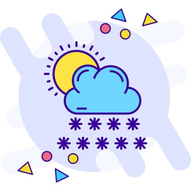 Bulut simgesi tasarım vektörü