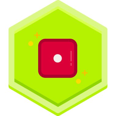 Kırmızı ve yeşil rengin vektör çizimi