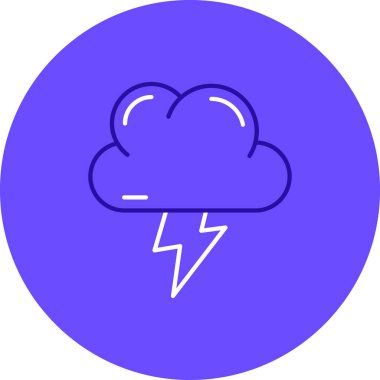 vektör Bulut simgesi illüstrasyonu