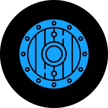 Seo simgesinin vektör illüstrasyonu