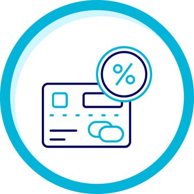 İş ve finans simgesinin vektör illüstrasyonu