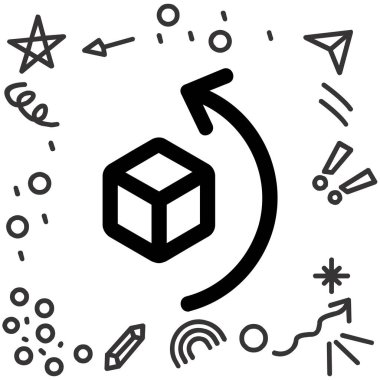 ok yönü ok simgesi ana hat biçiminde