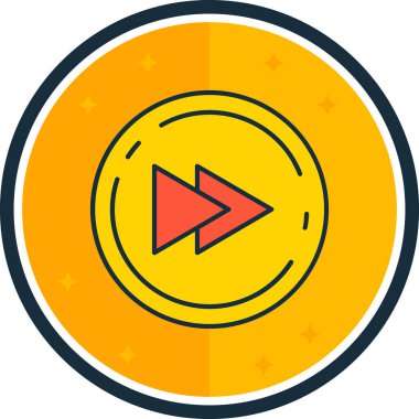 basit biçimdeki video simgesi