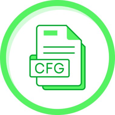 tipik dosya biçimi vektör illüstrasyonu