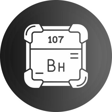 Bir simge b 'nin vektör illüstrasyonu