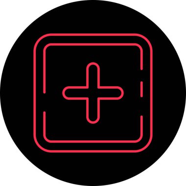 tıbbi simge vektör illüstrasyonu