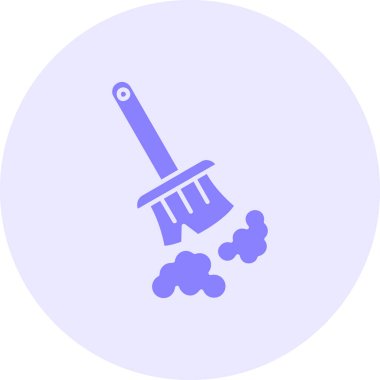 Kürek. Web simgesi basit illüstrasyon