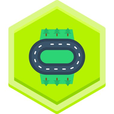 Modern simgenin vektör illüstrasyonu