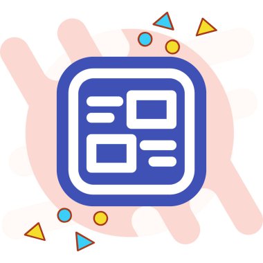 seo modern simgesinin vektör illüstrasyonu