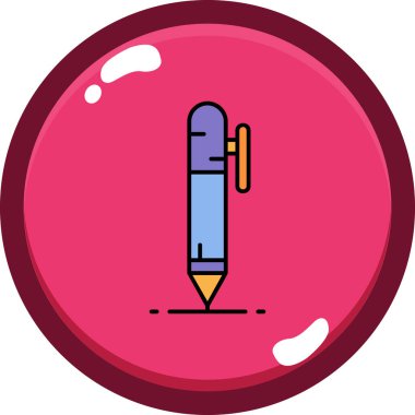 Modern simgenin vektör illüstrasyonu