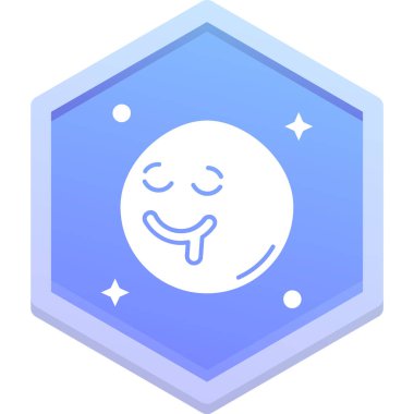 Bir yıldız simgesinin vektör illüstrasyonu