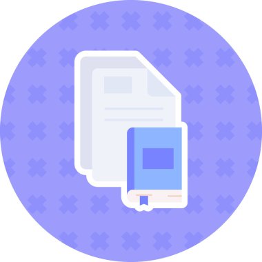 Dosya. Web simgesi basit illüstrasyon