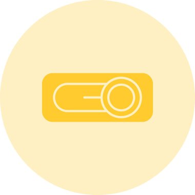 Termometre. Web simgesi basit illüstrasyon