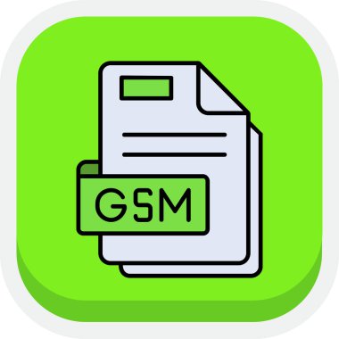 dosya biçimi vektör illüstrasyonu