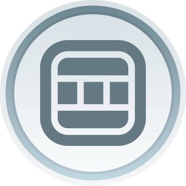 Mavi kartın vektör illüstrasyonu