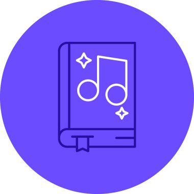 Kitap. Web simgesi basit illüstrasyon