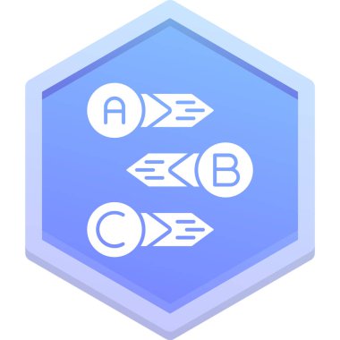 Web, uygulama veya reklam için vektör simgesi